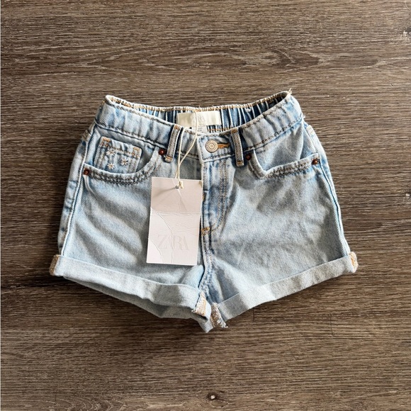 Zara Other - Zara Classic Light Blue Jean Shorts